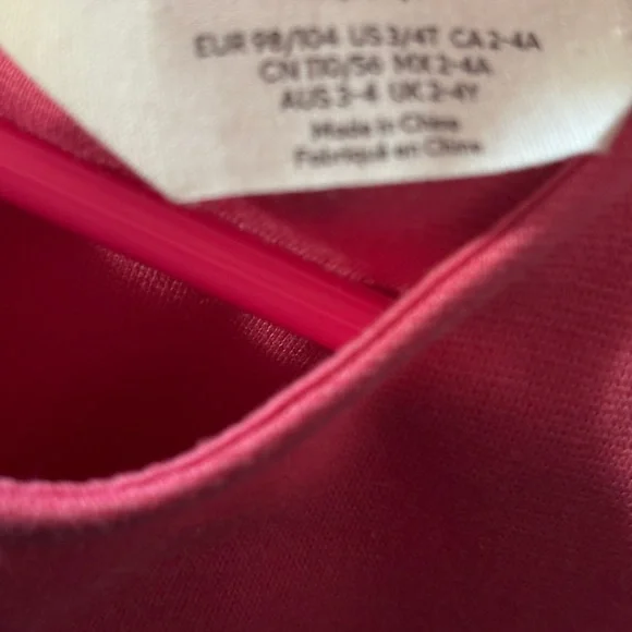 H&M Vibrant Pink Dress with Black Bow - Picture 3 of 3